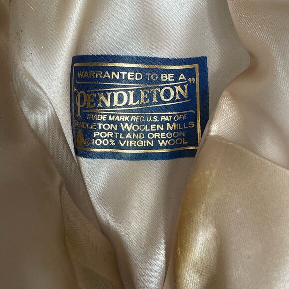 Vintage Pendleton Wool Tweed Hat Fedora Gray USA Sz 7 3/8 A211-535 READ - Picture 13 of 16